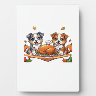 Aussie 184 Thanksgiving Oversized T-Shirt.png Plaque