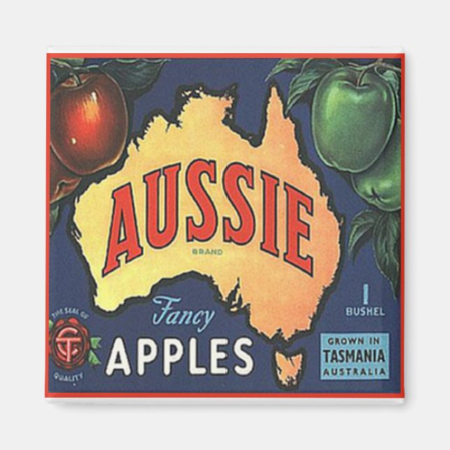 Aussie Apples Magnet (Front)