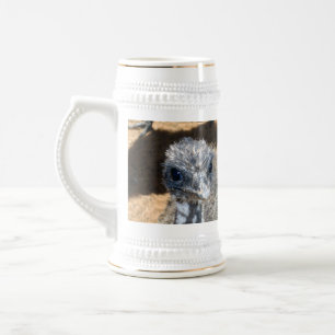 Aussie Baby Emu Face, Beer Stein