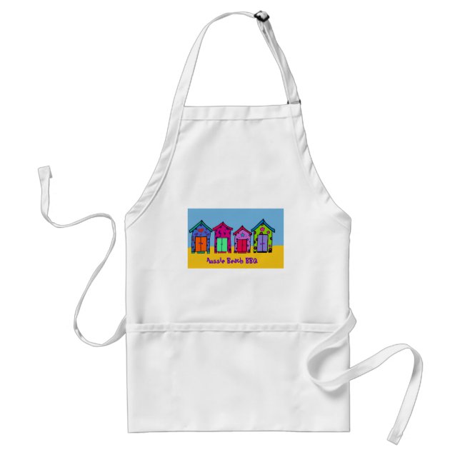 Aussie Beach BBQ Standard Apron (Front)