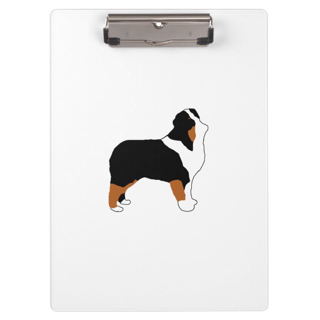 aussie black tri silo clipboard (Front)