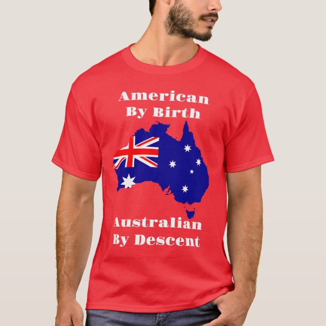 Aussie by Descent T-Shirt (Front)