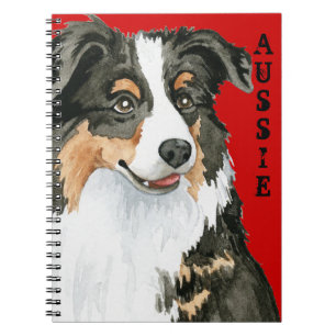 Aussie Colour Block Spiral Notebook