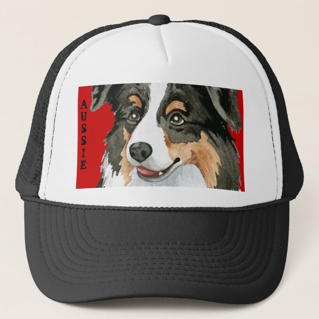 Aussie Colour Block Trucker Hat (Front)