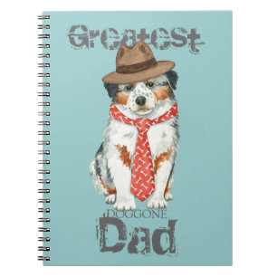 Aussie Dad Spiral Notebook