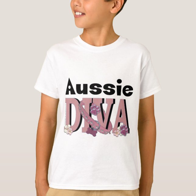 Aussie DIVA T-Shirt (Front)