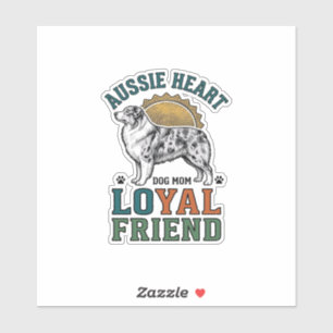 Aussie Dog Lover Vintage Engraved Shepherd Art_1