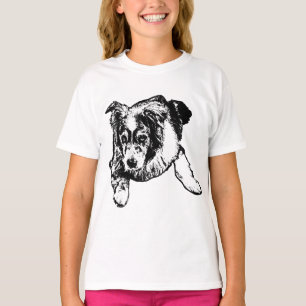  Aussie Dog T-Shirt – Calm Herding Companion