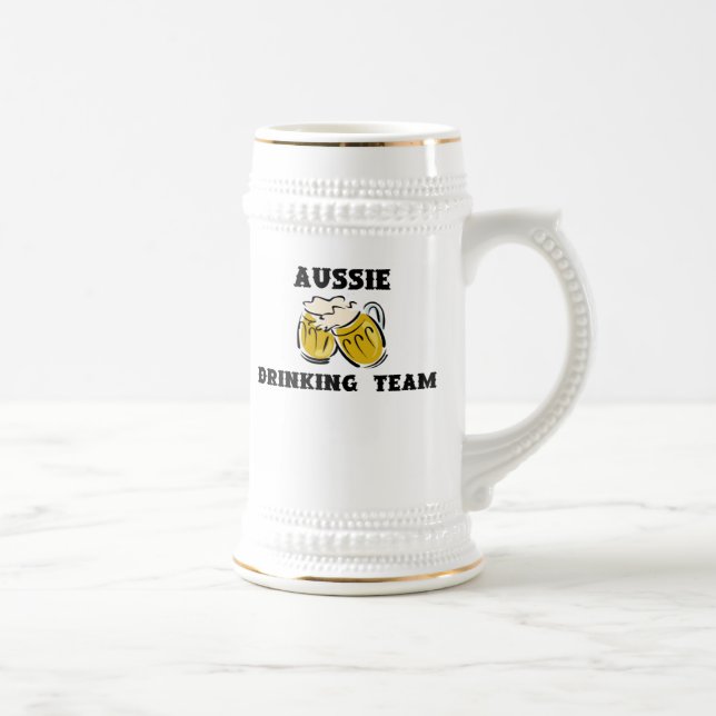 Aussie Drinking Team Stein (Right)