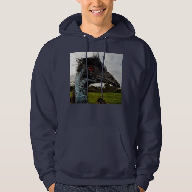 Aussie Emu Attraction, Hoodie (Front)