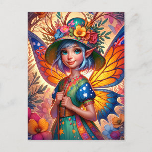 Aussie Fairy Postcard