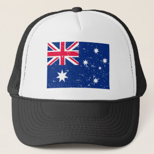 Aussie flag trucker hat
