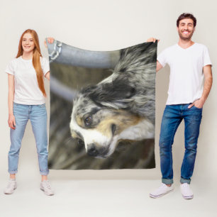 Aussie fleece blanket