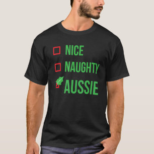 Aussie Funny Australia Pajama Christmas T-Shirt