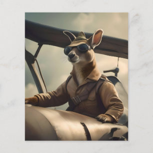 Aussie Kangaroo Aeroplane Pilot, Flyer