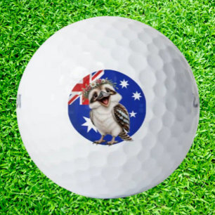 Aussie Laugh Kookaburra Golf Balls