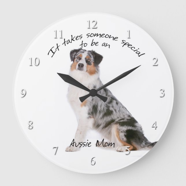 Aussie Mum Clock (Front)
