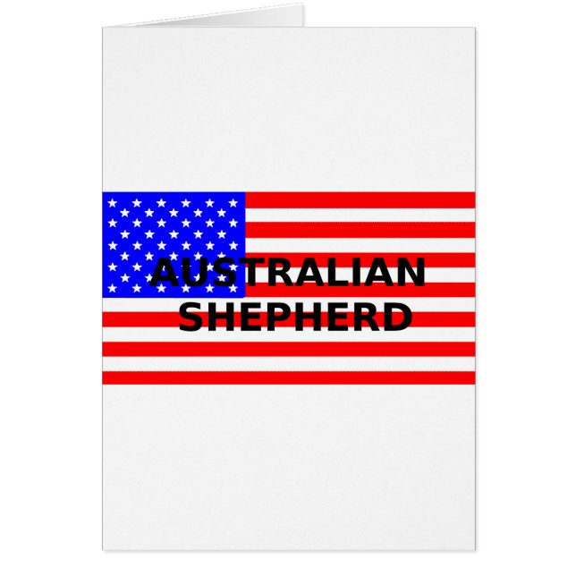 aussie name on flag (Front)