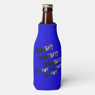 Aussie Oye Picture Logo, Bottle Cooler