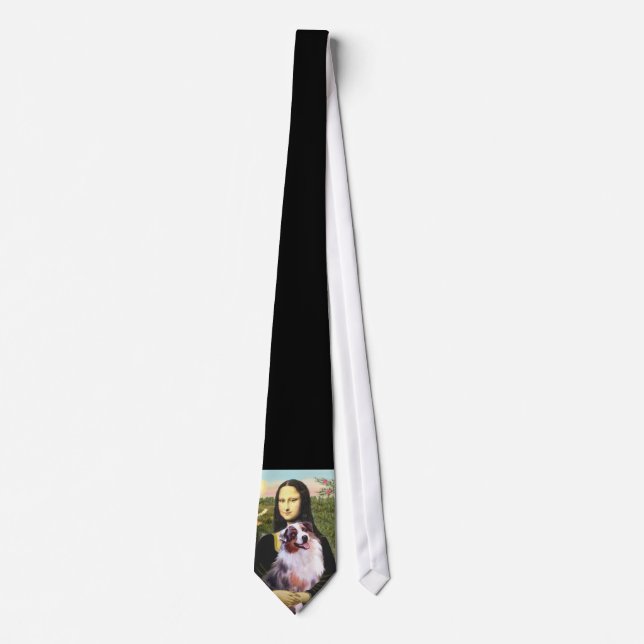 Aussie Shep 1 - Mona Lisa Tie (Front)