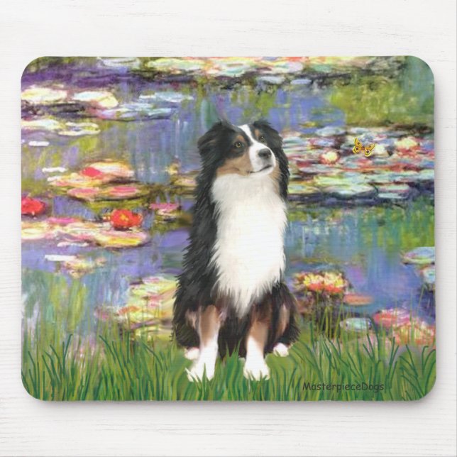 Aussie Shep 2 - Garden Mouse Pad (Front)