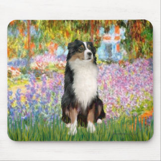 Aussie Shep 2 - Garden Mouse Pad