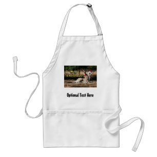 Aussie Style Christmas Kangaroos Standard Apron