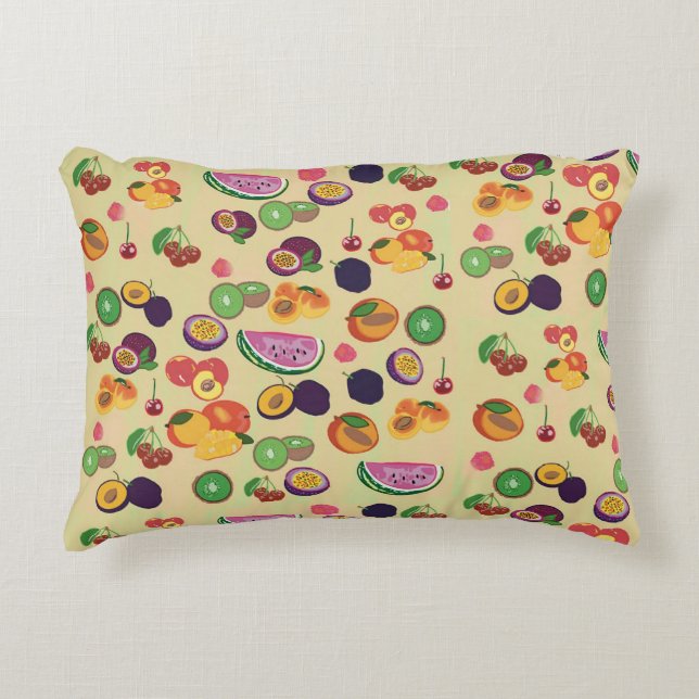 Aussie summer fruits decorative cushion (Front)