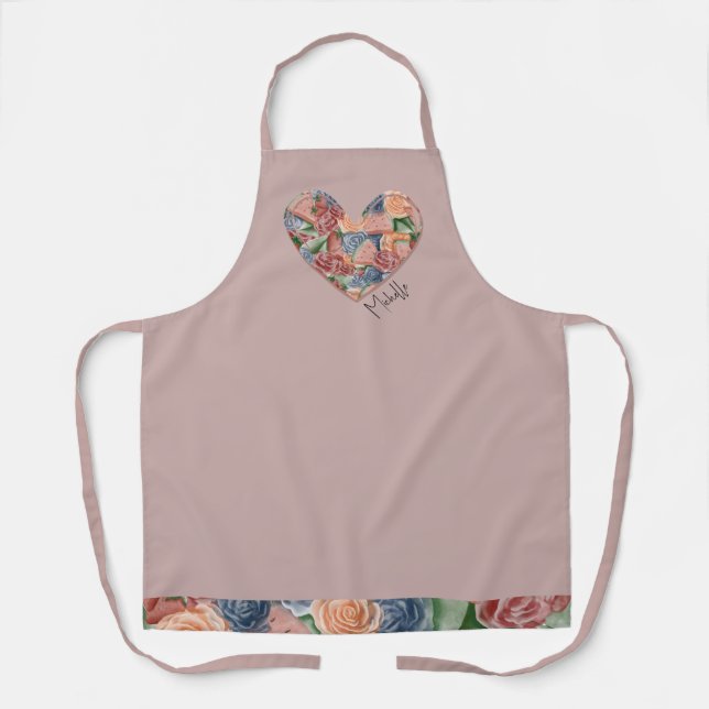 Aussie Summer Vibes - Watermelon & Strawberries Apron (Front)