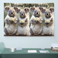 Aussie Weddings Australian Koalas, Wedding