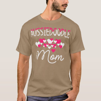 Aussiedle Mum Doodle Lover T-Shirt