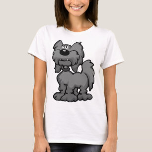 Aussiedoodle Dog Cartoon T-Shirt