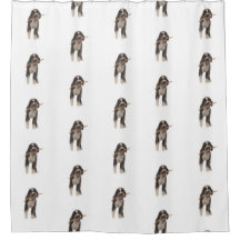 Aussiedoodle Shower Curtain
