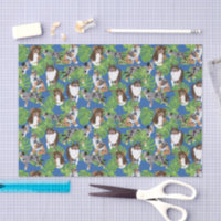 Aussies Australian Shepherd Dogs Tropical Leaves
