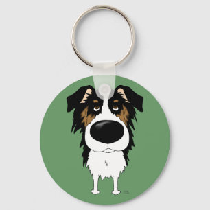 Aussies - Big Nose and Butt Key Ring