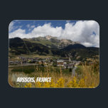 Aussois, Vanoise Massif, France Magnet<br><div class="desc">Scenic summer view of Aussois village and ski resort in the Vanoise massif,  in the Savoie department in the Auvergne-Rhône-Alpes region in south-eastern France. Great souvenir magnet of your trip to France.</div>