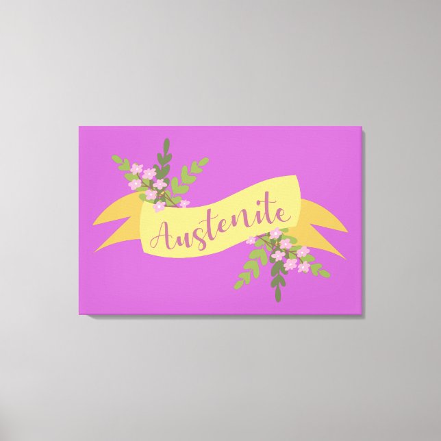 Austenite I Canvas Print (Front)