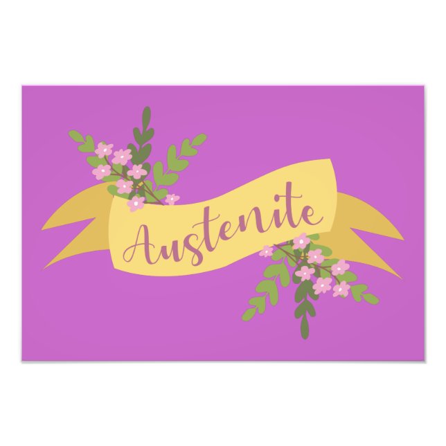 Austenite I Photo Print (Front)