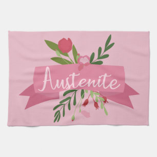 Austenite II Tea Towel
