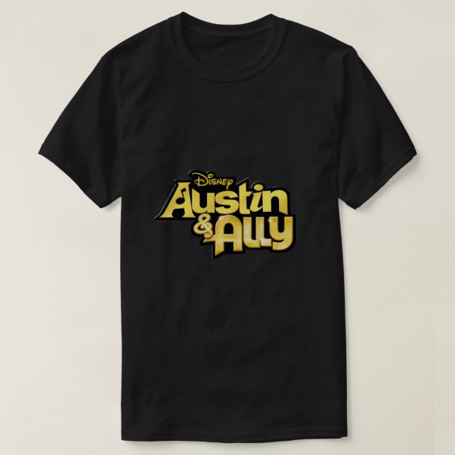 Austin and Ally Logo  T-Shirt (Design Front)