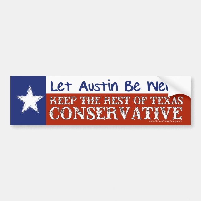 Austin Bumper Sticker (Front)