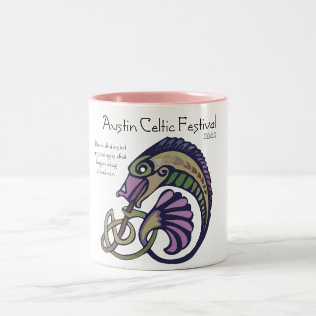 Austin Celtic Fest Logo 2003 Coffee/Tea Mug (Center)
