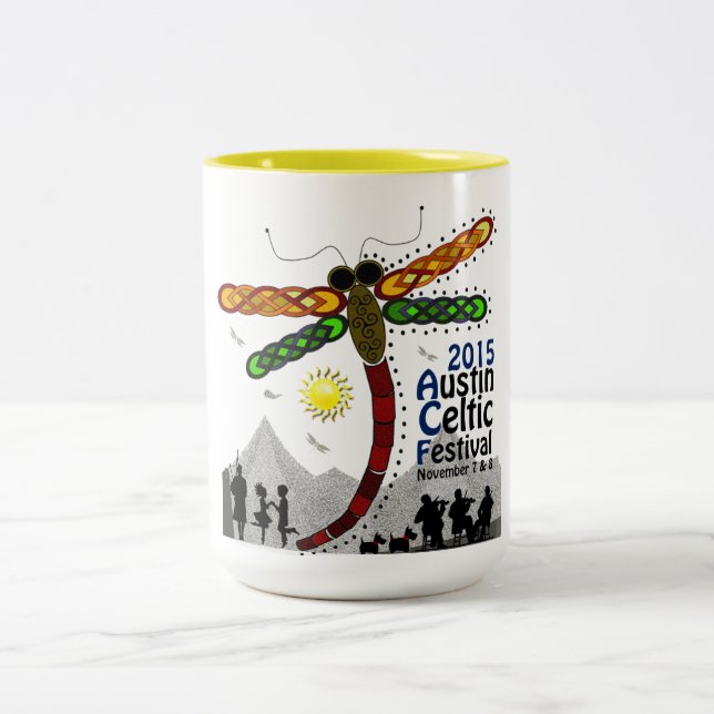 Austin Celtic Festival 2015 Mug (Center)