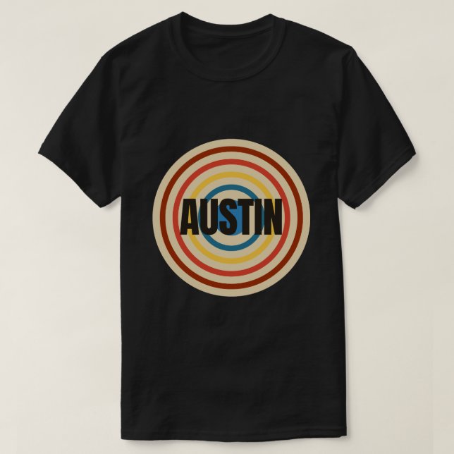 Austin City T-Shirt (Design Front)