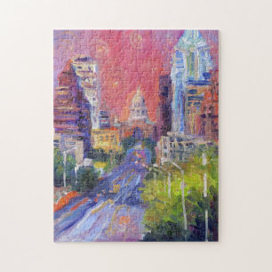 Austin Congress Avenue Texas Puzzle