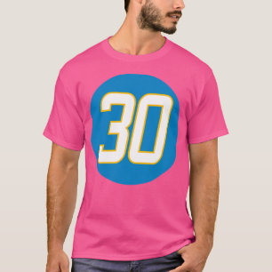 Austin Ekeler Number 30 Jersey Los Angeles Charger T-Shirt
