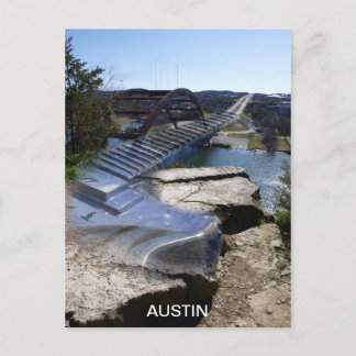 Austin Guitar Bridge Postcard