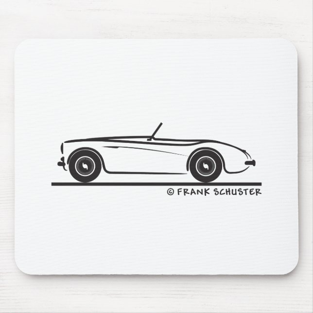 Austin Healey 100 Mouse Pad (Front)