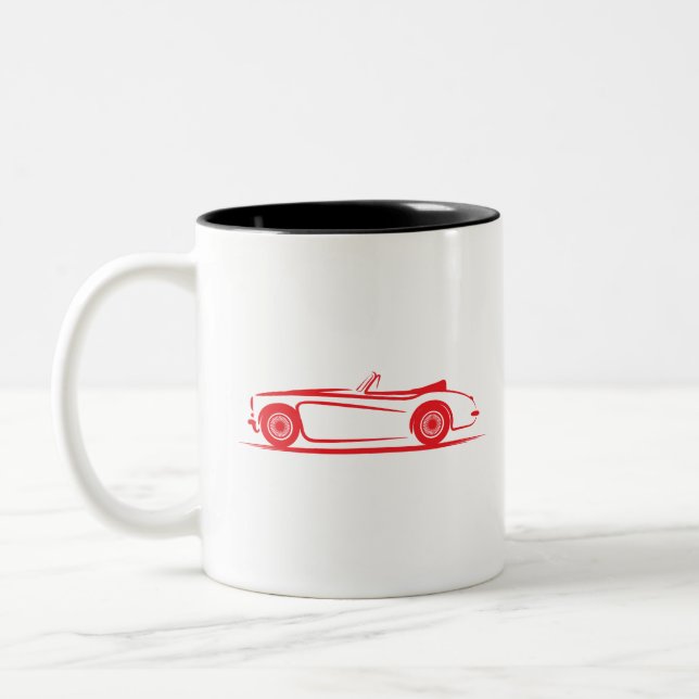 Austin Healey 3000 MK II Two-Tone Coffee Mug (Left)