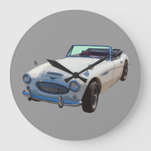 Austin Healey 300 Sports Car Large Clock